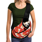 Cartoon Jack Russell Terrier Print Pet Sling Carrier