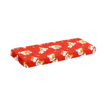 Cartoon Jack Russell Terrier Print Piano Keyboard Cover