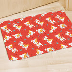 Cartoon Jack Russell Terrier Print Polyester Doormat