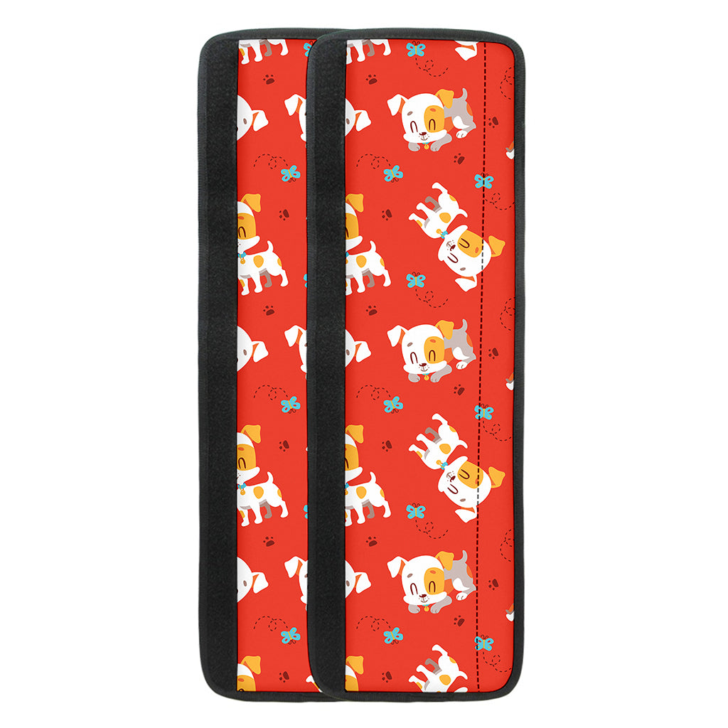 Cartoon Jack Russell Terrier Print Refrigerator Handle Covers