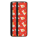 Cartoon Jack Russell Terrier Print Refrigerator Handle Covers