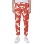 Cartoon Jack Russell Terrier Print Scuba Joggers