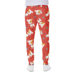 Cartoon Jack Russell Terrier Print Scuba Joggers