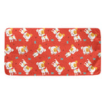 Cartoon Jack Russell Terrier Print Towel