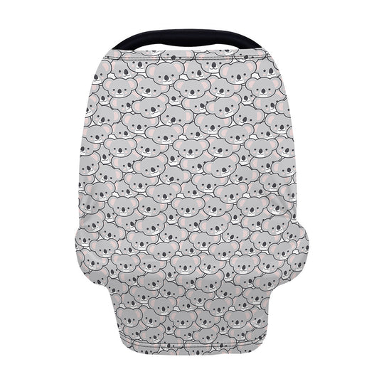 Cartoon Koala Pattern Print Baby Seat Cover