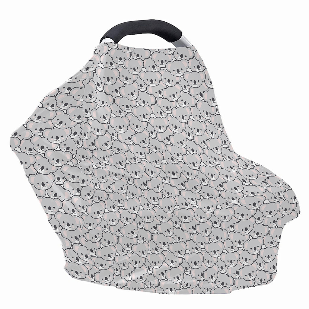 Cartoon Koala Pattern Print Baby Seat Cover