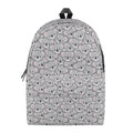 Cartoon Koala Pattern Print School Backpack