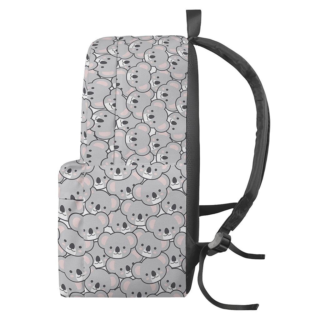 Cartoon Koala Pattern Print Backpack
