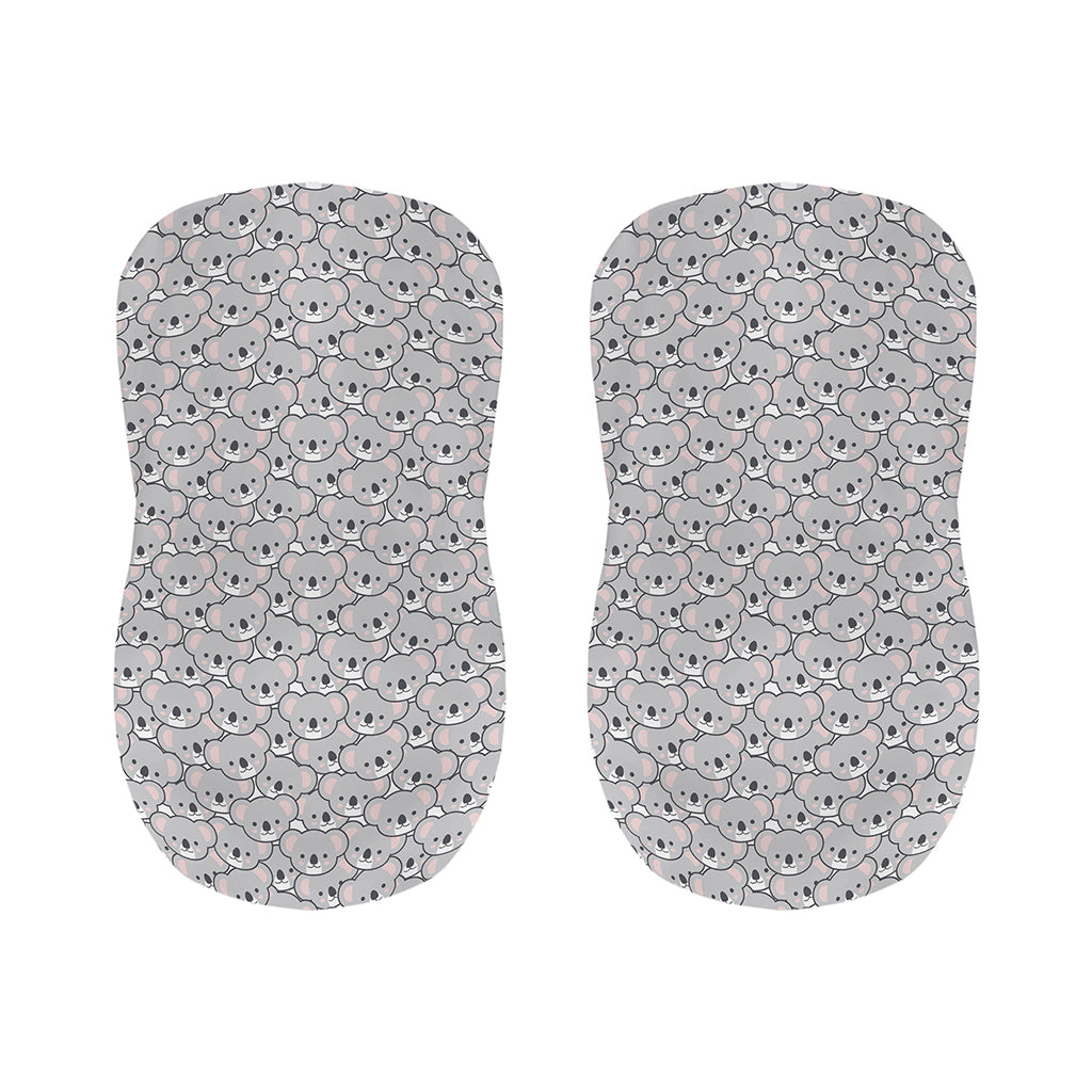 Cartoon Koala Pattern Print Bar Stool Covers