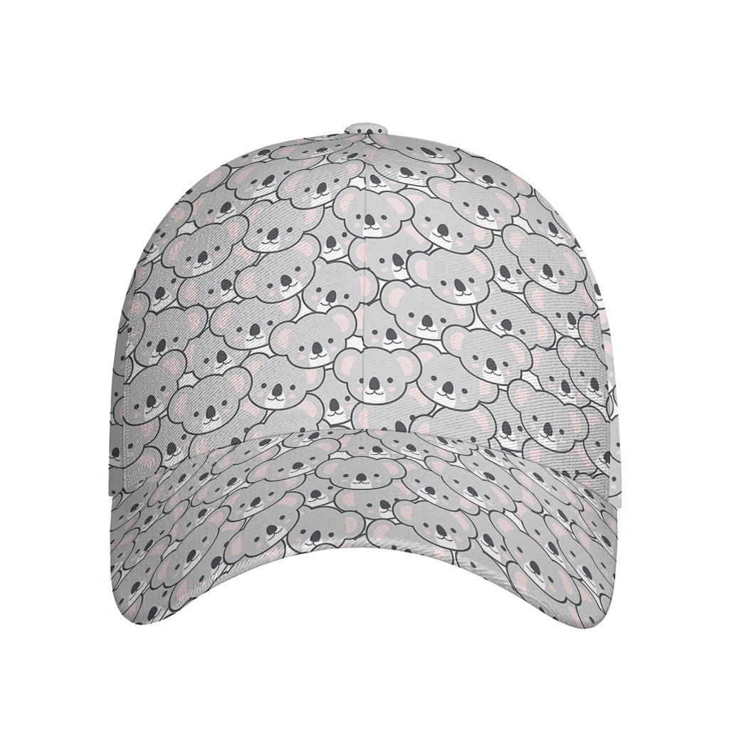 Cartoon Koala Pattern Print Baseball Cap