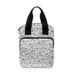 Cartoon Koala Pattern Print Bible Tote Bag