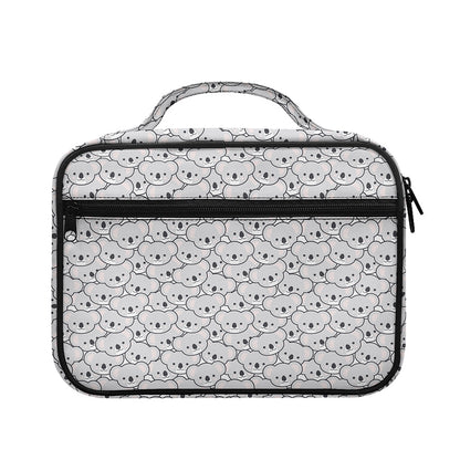 Cartoon Koala Pattern Print Briefcase Bible Bag