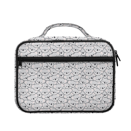 Cartoon Koala Pattern Print Briefcase Bible Bag