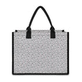 Cartoon Koala Pattern Print Canvas Tote Bag