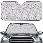 Cartoon Koala Pattern Print Car Windshield Sun Shade
