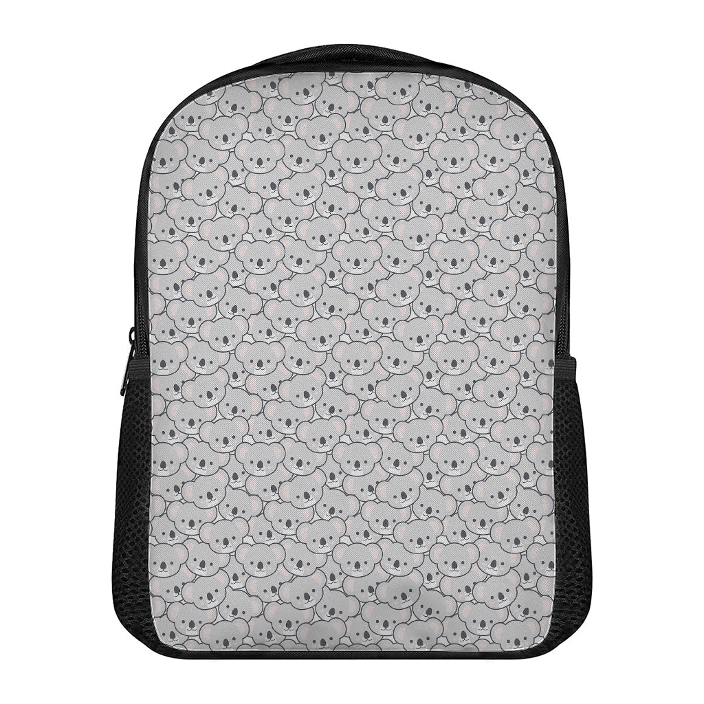 Cartoon Koala Pattern Print Casual Backpack