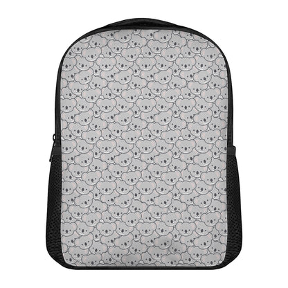 Cartoon Koala Pattern Print Casual Backpack