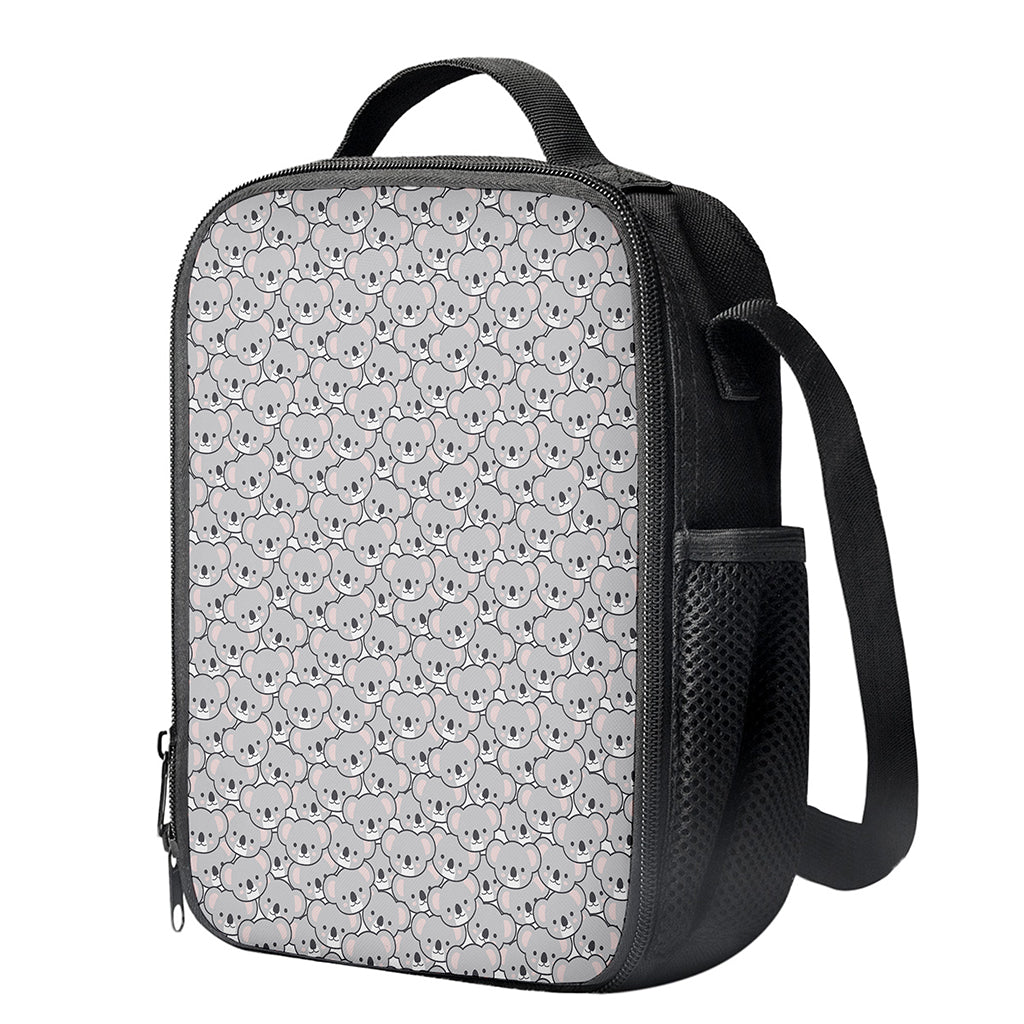 Cartoon Koala Pattern Print Crossbody Lunch Bag