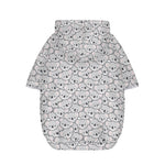 Cartoon Koala Pattern Print Dog Zip Up Hoodie