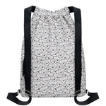 Cartoon Koala Pattern Print Drawstring Backpack