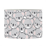 Cartoon Koala Pattern Print Drum Lamp Shade