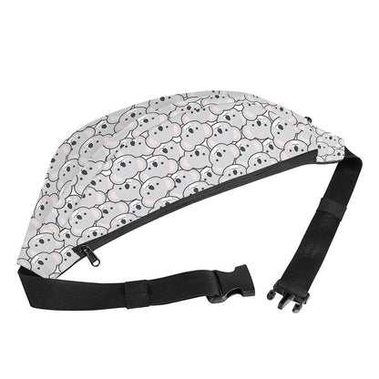 Cartoon Koala Pattern Print Fanny Pack