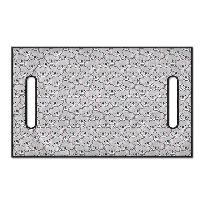 Cartoon Koala Pattern Print Golf Cart Seat Cover