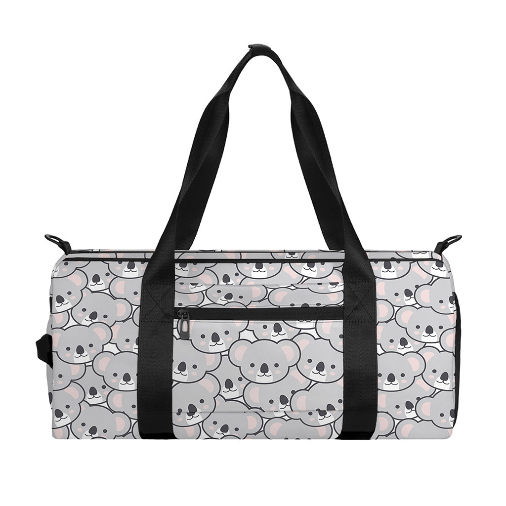 Cartoon Koala Pattern Print Gym Bag