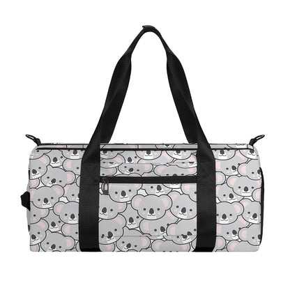 Cartoon Koala Pattern Print Gym Bag