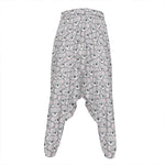 Cartoon Koala Pattern Print Hammer Pants