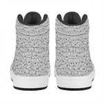 Cartoon Koala Pattern Print High Top Leather Sneakers