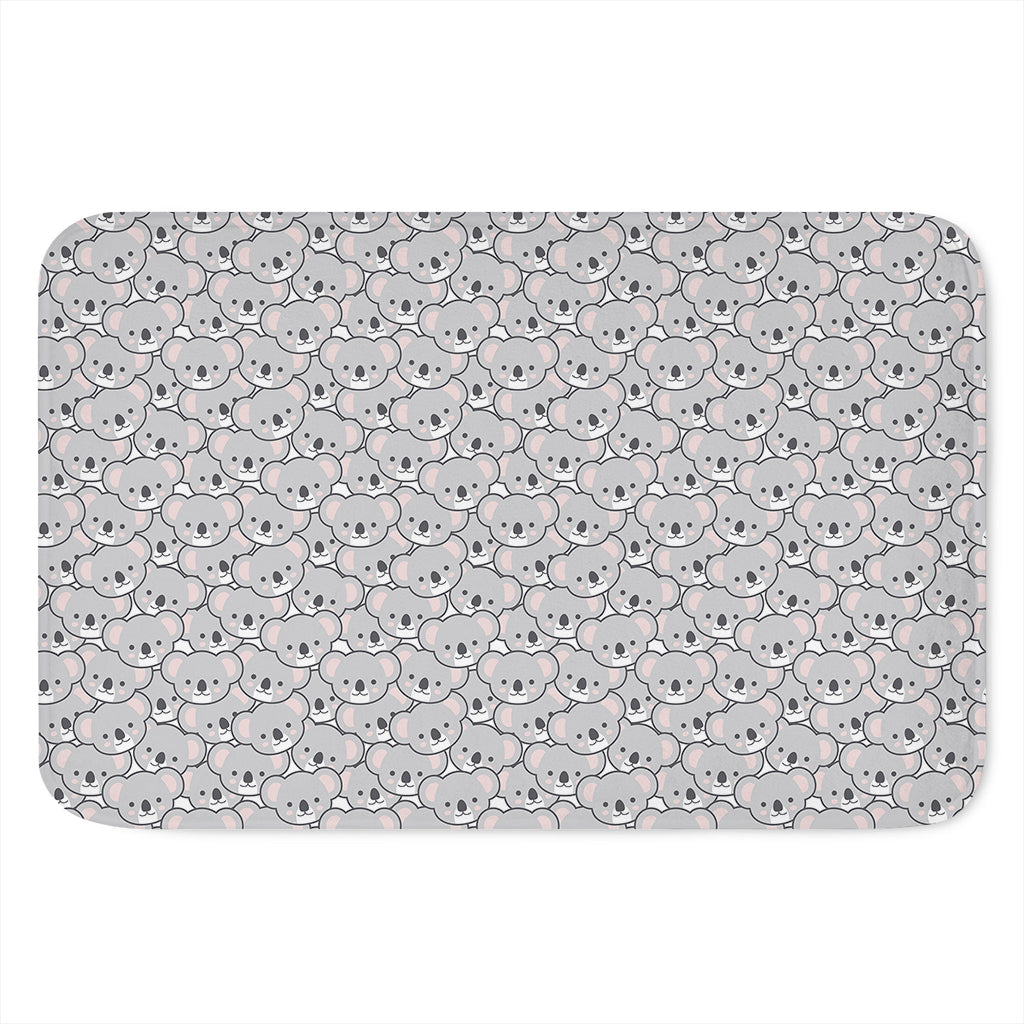 Cartoon Koala Pattern Print Indoor Door Mat