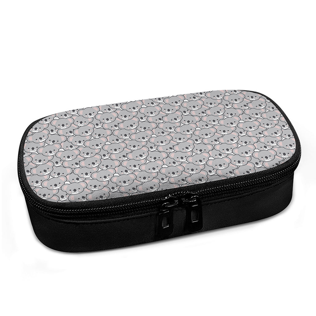 Cartoon Koala Pattern Print Insulin Cooler Travel Case