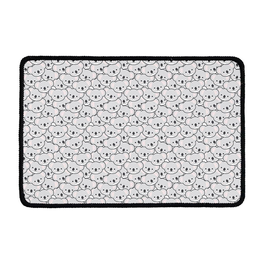 Cartoon Koala Pattern Print Kitchen Mat
