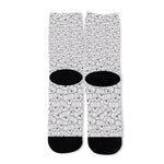 Cartoon Koala Pattern Print Long Socks