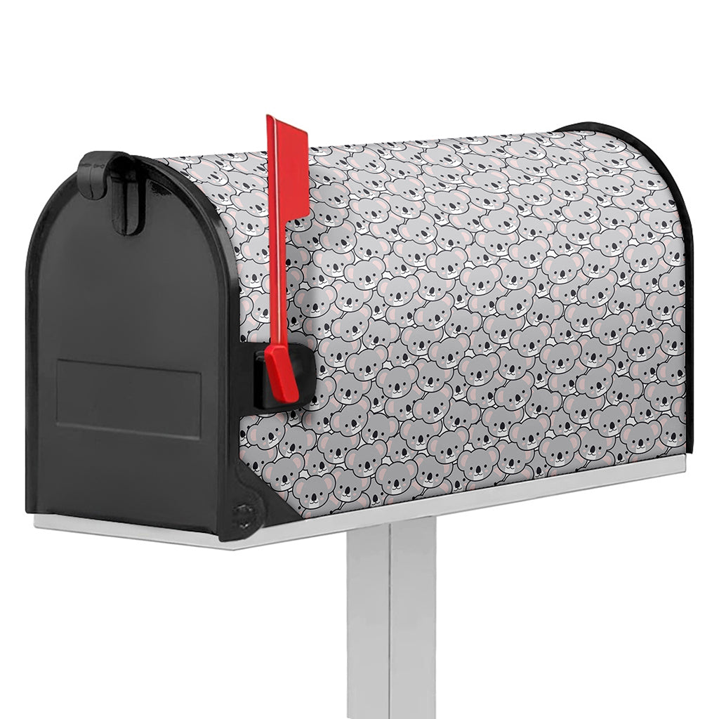 Cartoon Koala Pattern Print Mailbox Cover