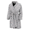Cartoon Koala Pattern Print Men's Bathrobe