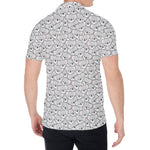 Cartoon Koala Pattern Print Men's Shirt