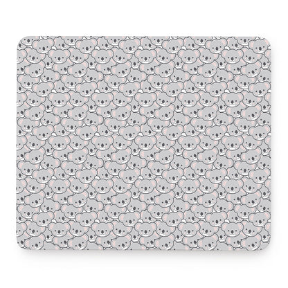 Cartoon Koala Pattern Print Mouse Pad