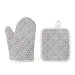 Cartoon Koala Pattern Print Oven Mitt And Pot Holder Set