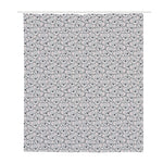 Cartoon Koala Pattern Print Polyester Shower Curtain