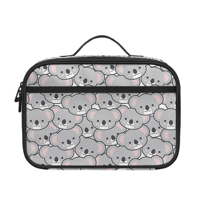 Cartoon Koala Pattern Print Portable Lunch Bag