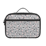 Cartoon Koala Pattern Print Portable Lunch Bag