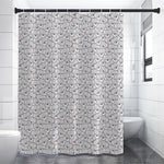 Cartoon Koala Pattern Print Premium Shower Curtain