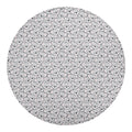 Cartoon Koala Pattern Print Round Blanket