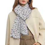 Cartoon Koala Pattern Print Scarf