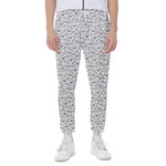 Cartoon Koala Pattern Print Scuba Joggers