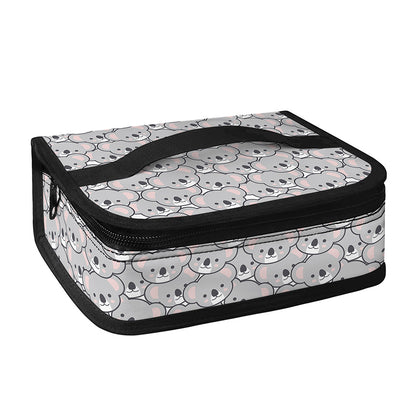 Cartoon Koala Pattern Print Small Lunch Bag
