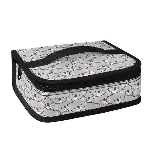 Cartoon Koala Pattern Print Small Lunch Bag
