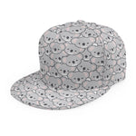 Cartoon Koala Pattern Print Snapback Cap